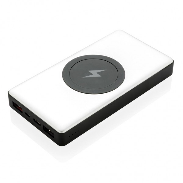 10.000 mAh powerbank met PD en draadloos opladen