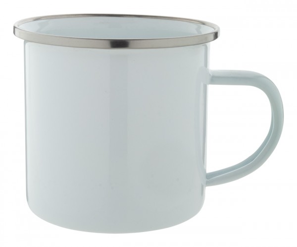 vintage metalen beker