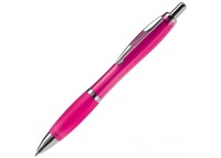 transparant donker roze