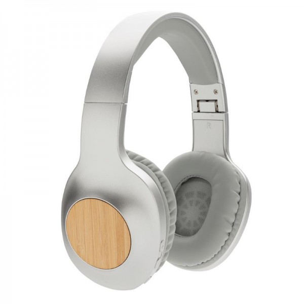 Dakota bamboe draadloze hoofdtelefoon, grijs