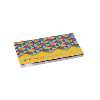 Sticky notes in omslag