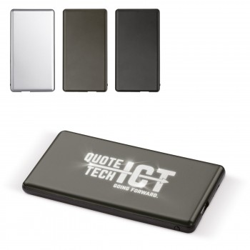 Light-up logo powerbank 4000mAh