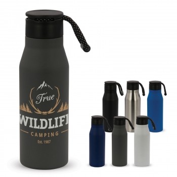 Thermofles met touw 600ml