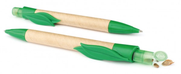 Ecologische pen met zaadjes