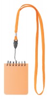 notitieboekje aan lanyard