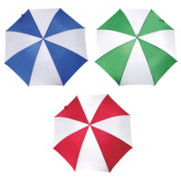 Paraplu automaat gekleurde banen polyester P-190T