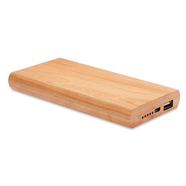 Bamboe powerbank 4000 mAh
