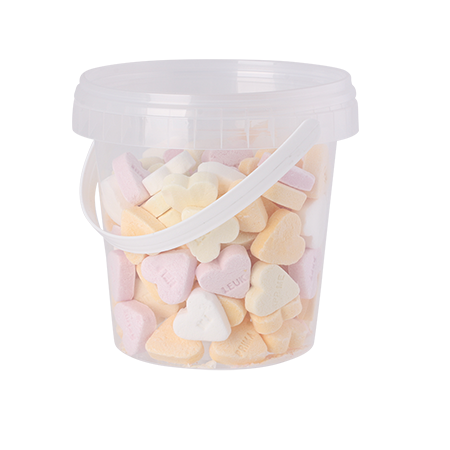 Emmertje 670 ml gevuld met snoep uit categorie BASIS full colour label