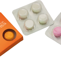 Doosje 4 Mentos in blister