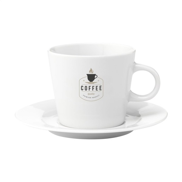 Capri kop en schotel porselein