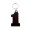 Kunststof sleutelhanger Nr. 1