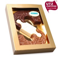 Chocolade letter puzzel