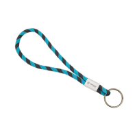 Polyester verstelbare pols-lanyard met sleutelring