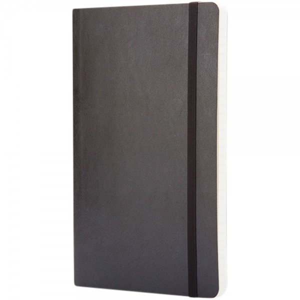 Classic L soft cover notitieboek - gestippeld