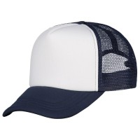 Trucker Cap Deluxe Zwart acc. Wit