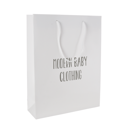Glans gelamineerde papieren tas 25 x 33 x 11 cm