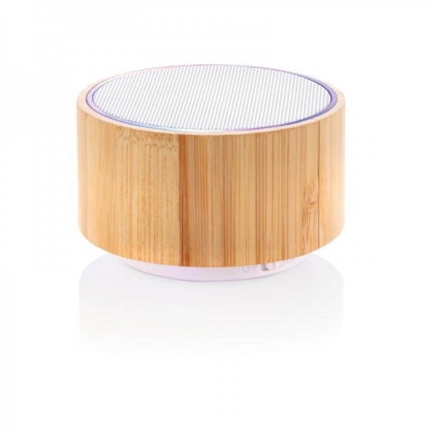 Bamboo 3W draadloze speaker, bruin