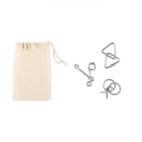 Set van 3 denkspelletjes