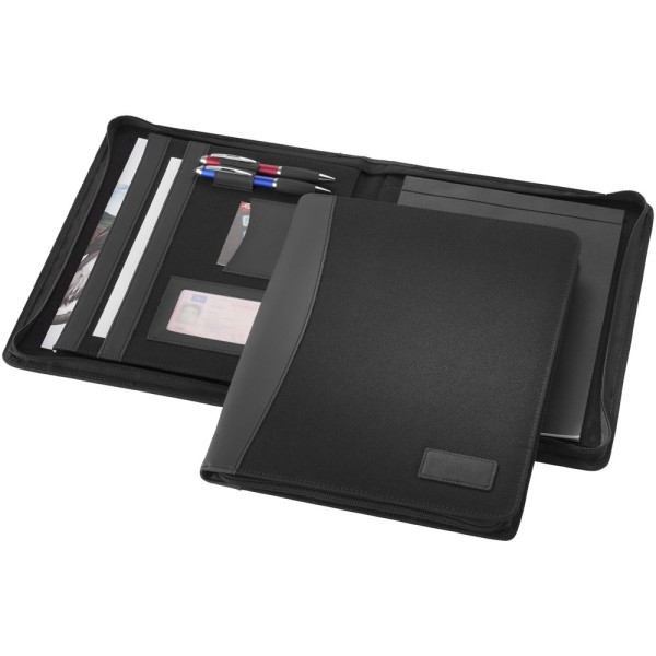 Cardiff A4 portfolio met rits