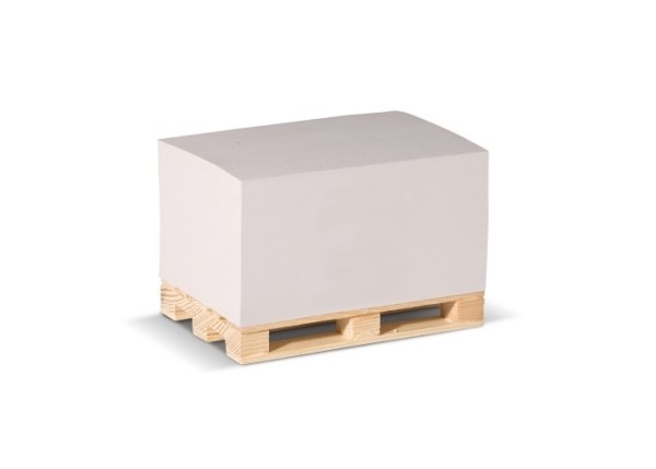 Palletblok recycled papier 12x8x6cm