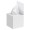 Tissue box met flap