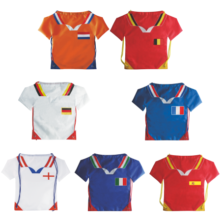 Nylon rugzak T-shirt