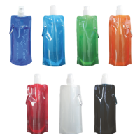 Waterzak met karabijn haak 500 ml leeg