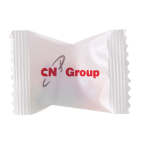 Flowpack met 5 gr. fruitpastilles 1-3 kleuren niet all over