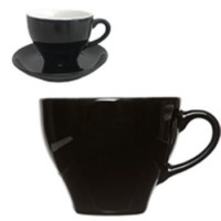 Barista Cappuccino Kop zwart 20 cl.