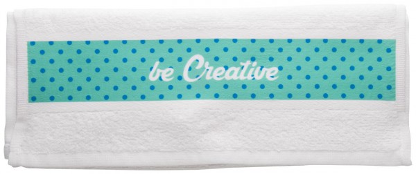 Handdoek met sublimatiedruk 30 x 50 cm
