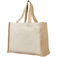 Varai 320 g/m² canvas en jute boodschappentas