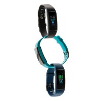 Stay Fit activity tracker met hartslagmeter, zwart