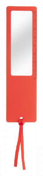 lineaal met vergrootglas