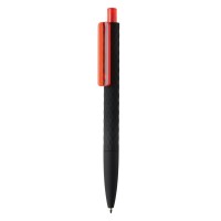 rood, zwart (± pms 1795/black)