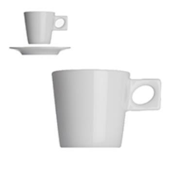 Walkure NY Cappuccino Kop 20 cl. wit