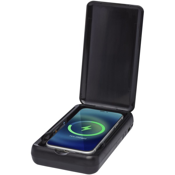 Nucleus UV-C sterilisatie box voor smartphones met 10.000 mAh draadloze powerbank