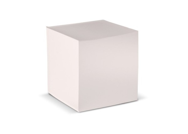 Kubusblok recycled papier 10x10x10cm