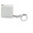 Sleutelhanger/rolbandmaat 1 m