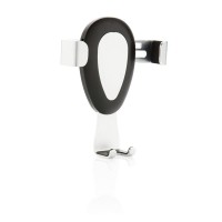 grijs, zwart (± pms 877/black)