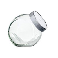 Snoeppot Sweets 0,9 liter zilver SET