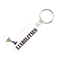 Kunststof sleutelhanger Laars