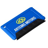 Freeze ijskrabber met rubber in creditcardformaat