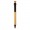 Bamboe pen met tarwestro clip, zwart