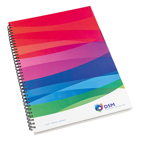 Hardcover notebook Wire-O A5