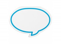 Zelfklevende memoblaadjes spraakballon