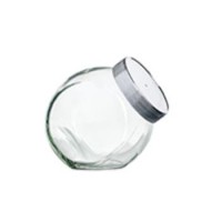 Snoeppot Sweets 0,4 liter zilver SET