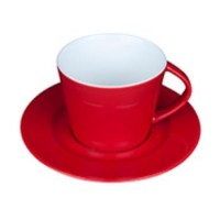 Eva Koffie rood-roomwit 20 cl. SET
