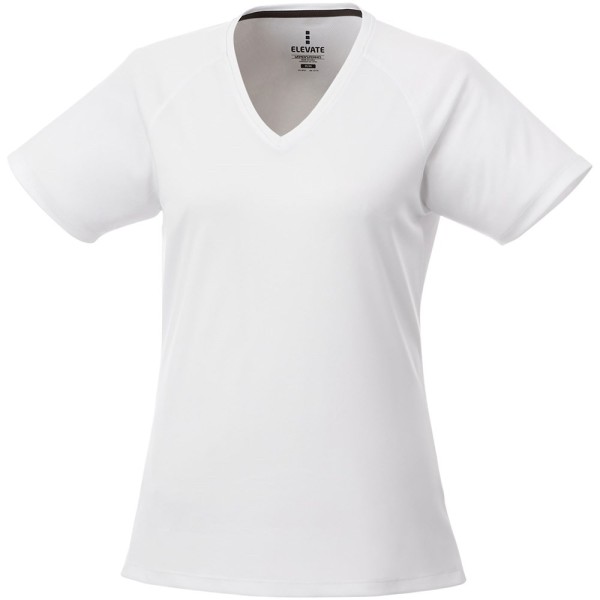 Amery cool fit V-hals dames T-shirt met korte mouwen