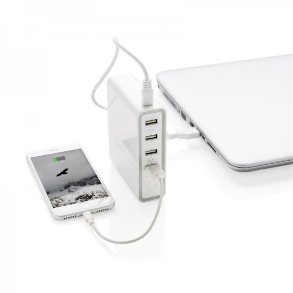 20.000 mAh type C powerbank, wit