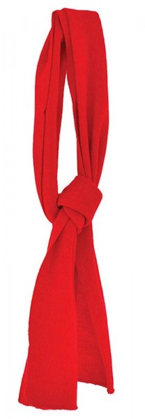Gebreide Promo Sjaal Rood acc. Rood